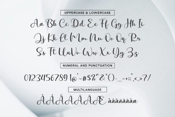 Clamaty Font PNG with transparent background - Preview 5