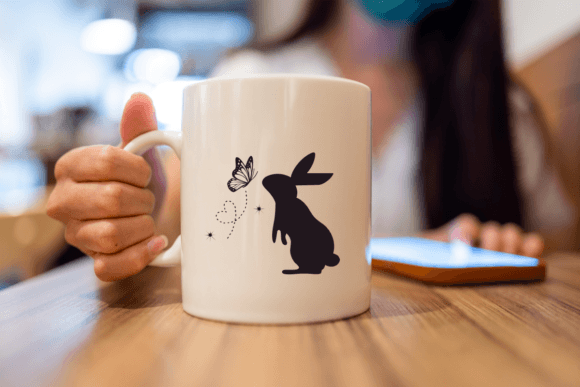 Easter Day Doodle Font PNG with transparent background - Preview 3