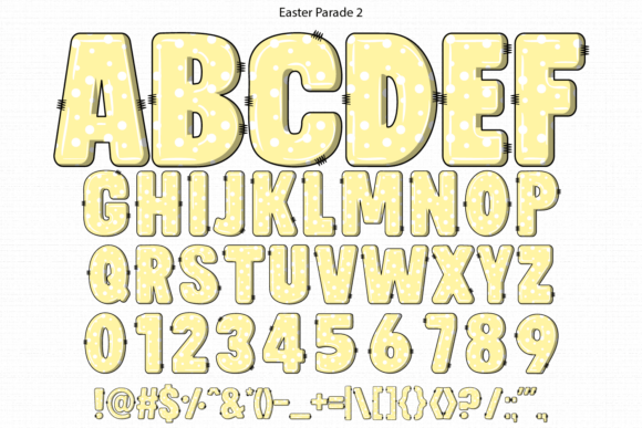 Easter Parade Font - Preview 3