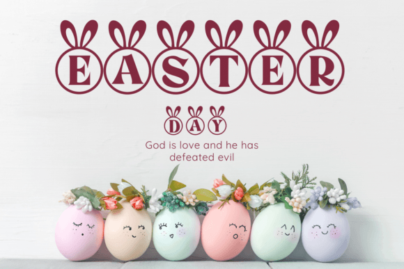 Easter Cute Font - Preview 3