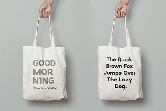 Fluff Font PNG with transparent background - Preview 1
