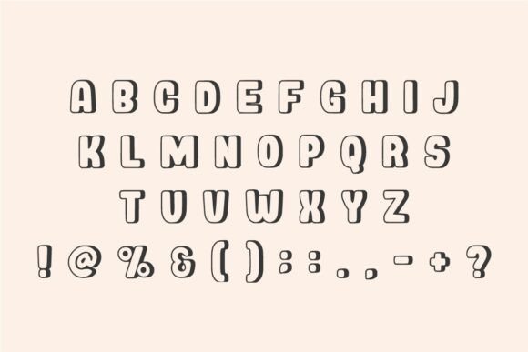 Funny Grafity Font - Preview 4