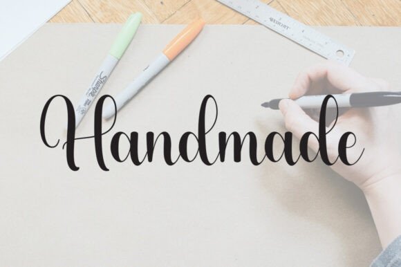 Handwritten Font - Preview 1