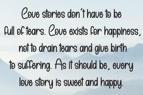 Happy Birthday Font - Preview 5