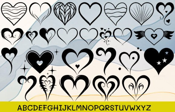 Heart Love Love Font - Preview 1