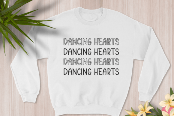 Love Party Font PNG with transparent background - Preview 3
