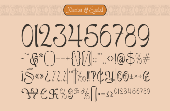 Mahjadin Font PNG with transparent background - Preview 5