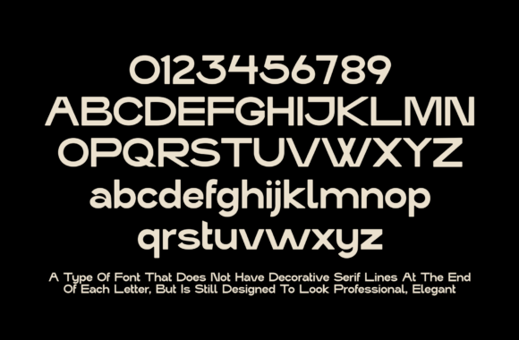 Minati Font PNG with transparent background - Preview 6