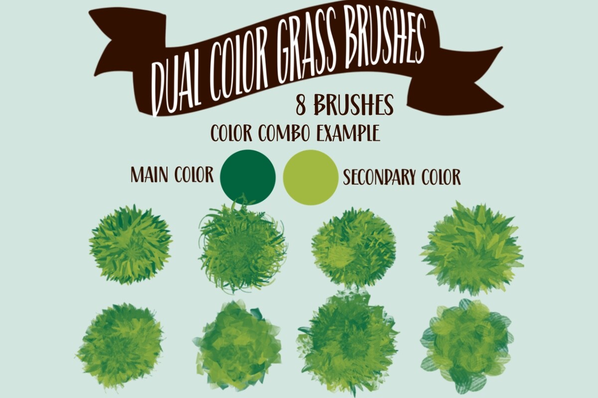 Nature Procreate Brush Set | 70 Brushes - photo 2