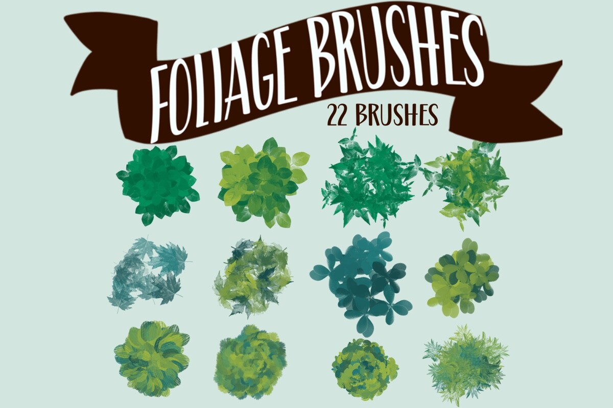 Nature Procreate Brush Set | 70 Brushes - photo 5