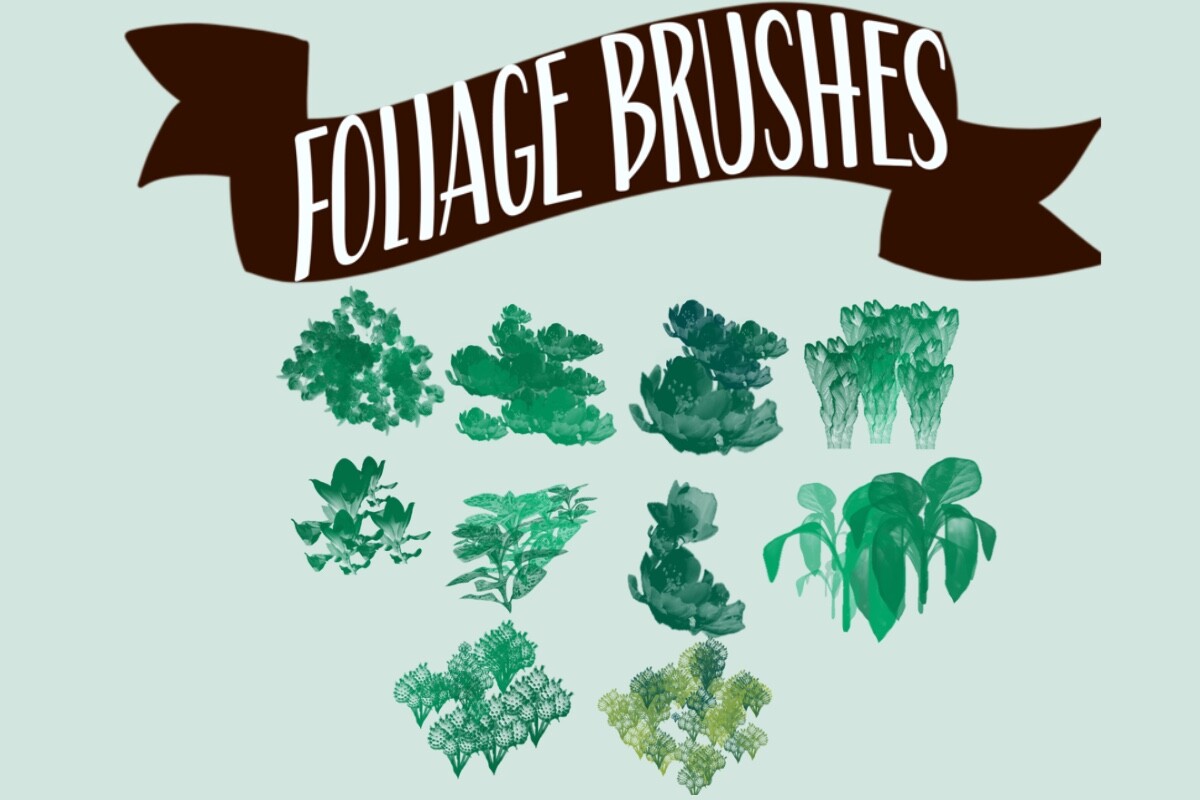 Nature Procreate Brush Set | 70 Brushes - photo 6