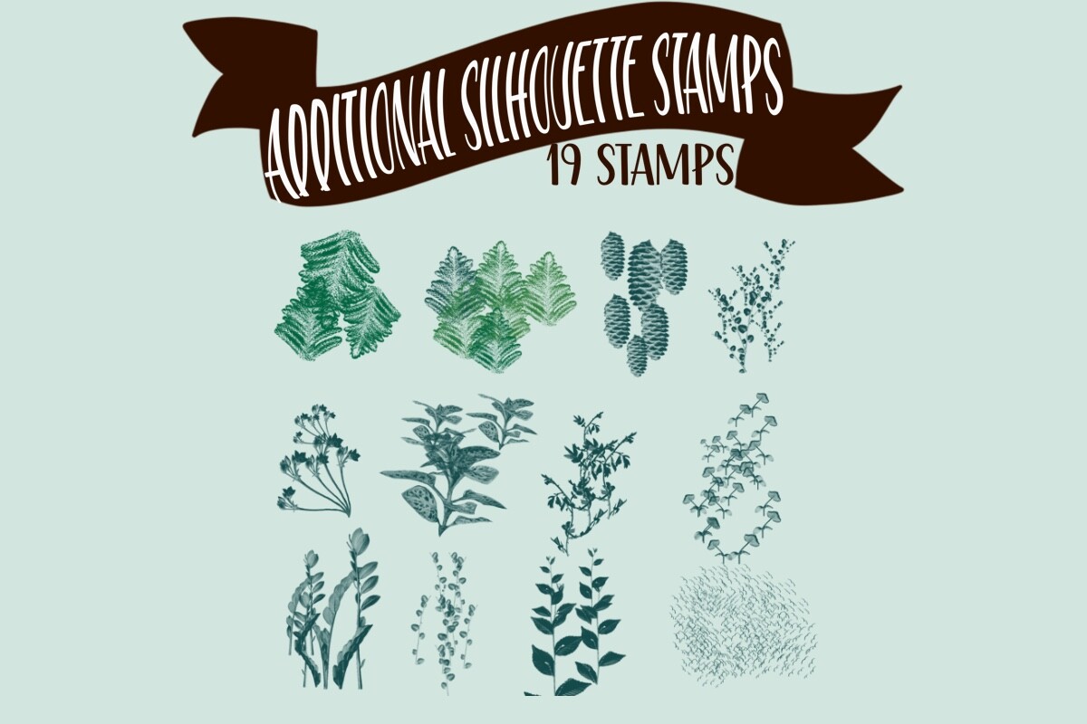 Nature Procreate Brush Set | 70 Brushes - photo 8