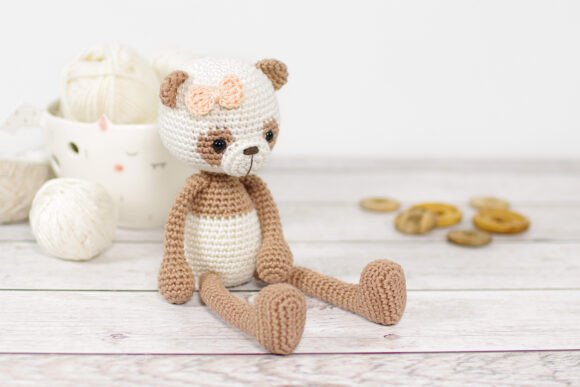 Panda Bear Crochet Pattern
