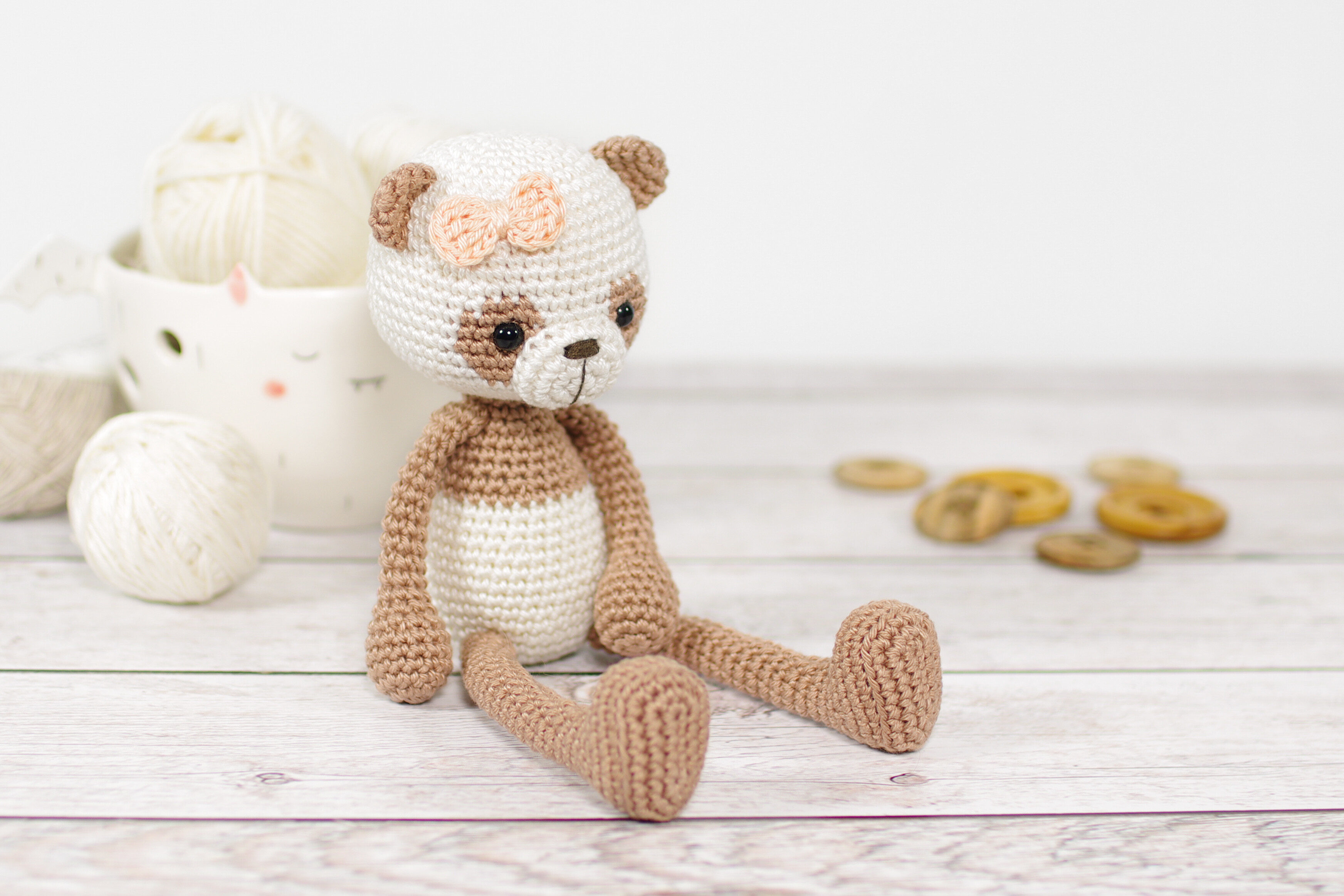 Panda Bear Crochet Pattern