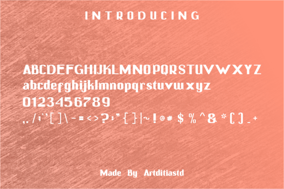 Pawira Font PNG with transparent background - Preview 1