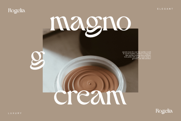 Rogelia Font PNG with transparent background - Preview 1