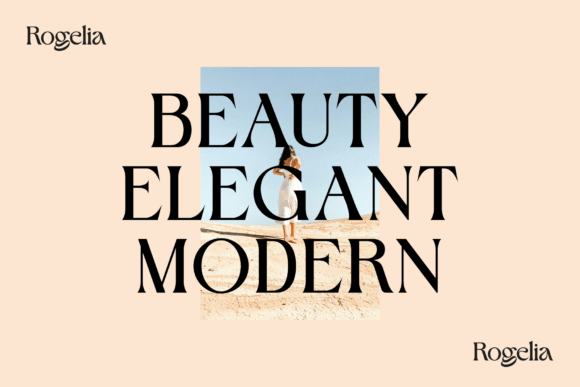 Rogelia Font PNG with transparent background - Preview 4
