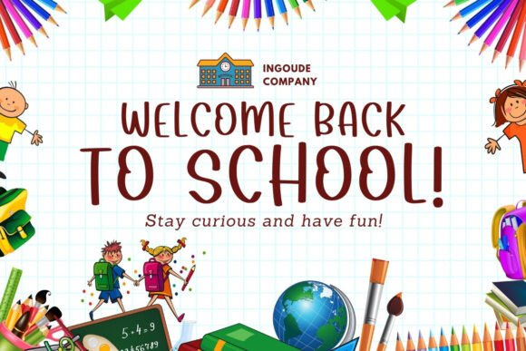 School Farmhouse Font PNG with transparent background - Preview 2