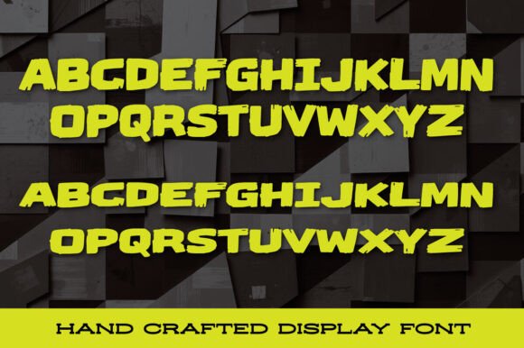 Scratchfold Font PNG with transparent background - Preview 2