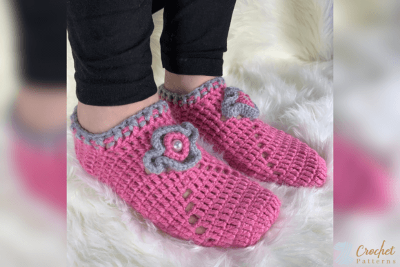 Wiggly Slippers Crochet Pattern