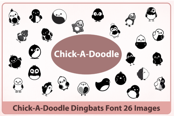 Chick-a-doodle Font - Preview 1