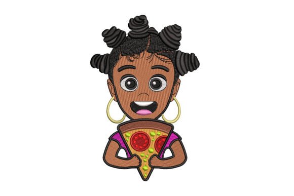 Cute Girl Eating Pizza, Love Food, Funny