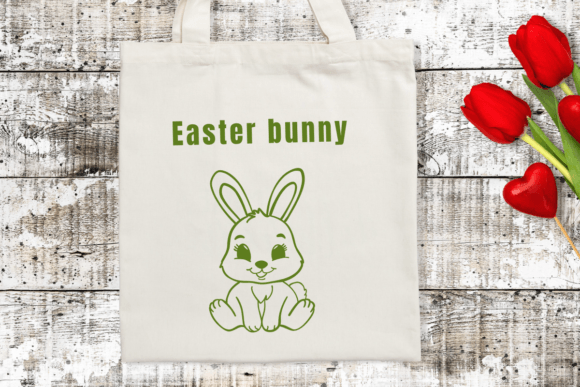 Easter Bunny Doodle Font - Preview 4
