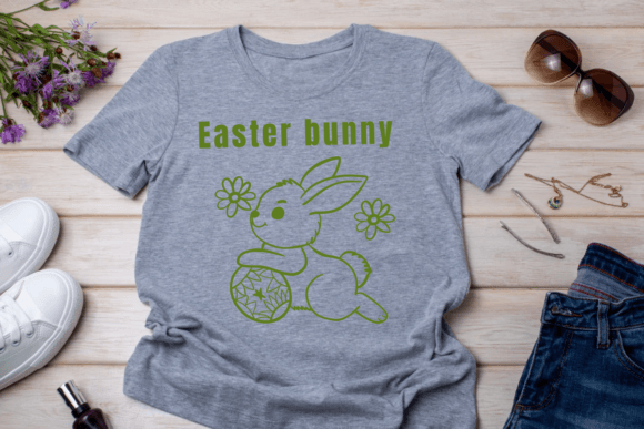 Easter Bunny Doodle Font - Preview 5