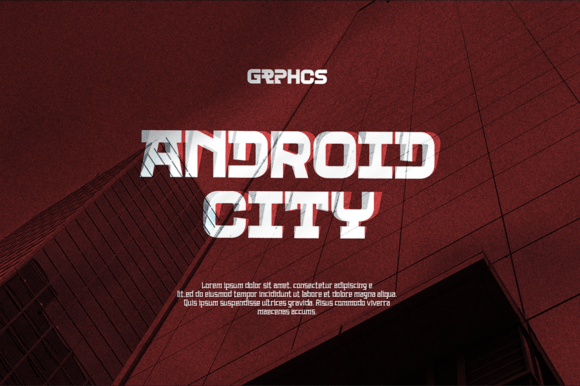 Grphcs Font - Preview 4