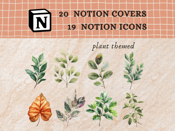 Plant Themed Notion Icons