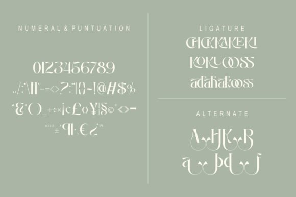 Raniosa Font PNG with transparent background - Preview 4