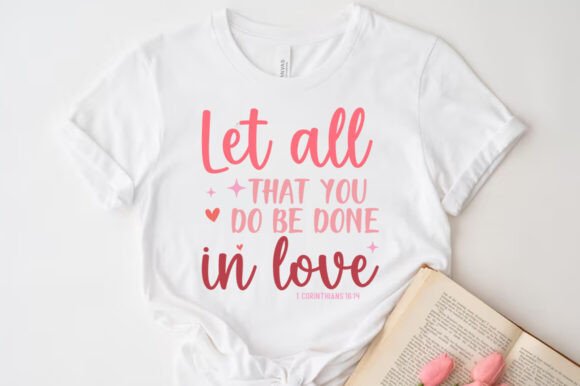 Valentines Christian Quote SVG PNG