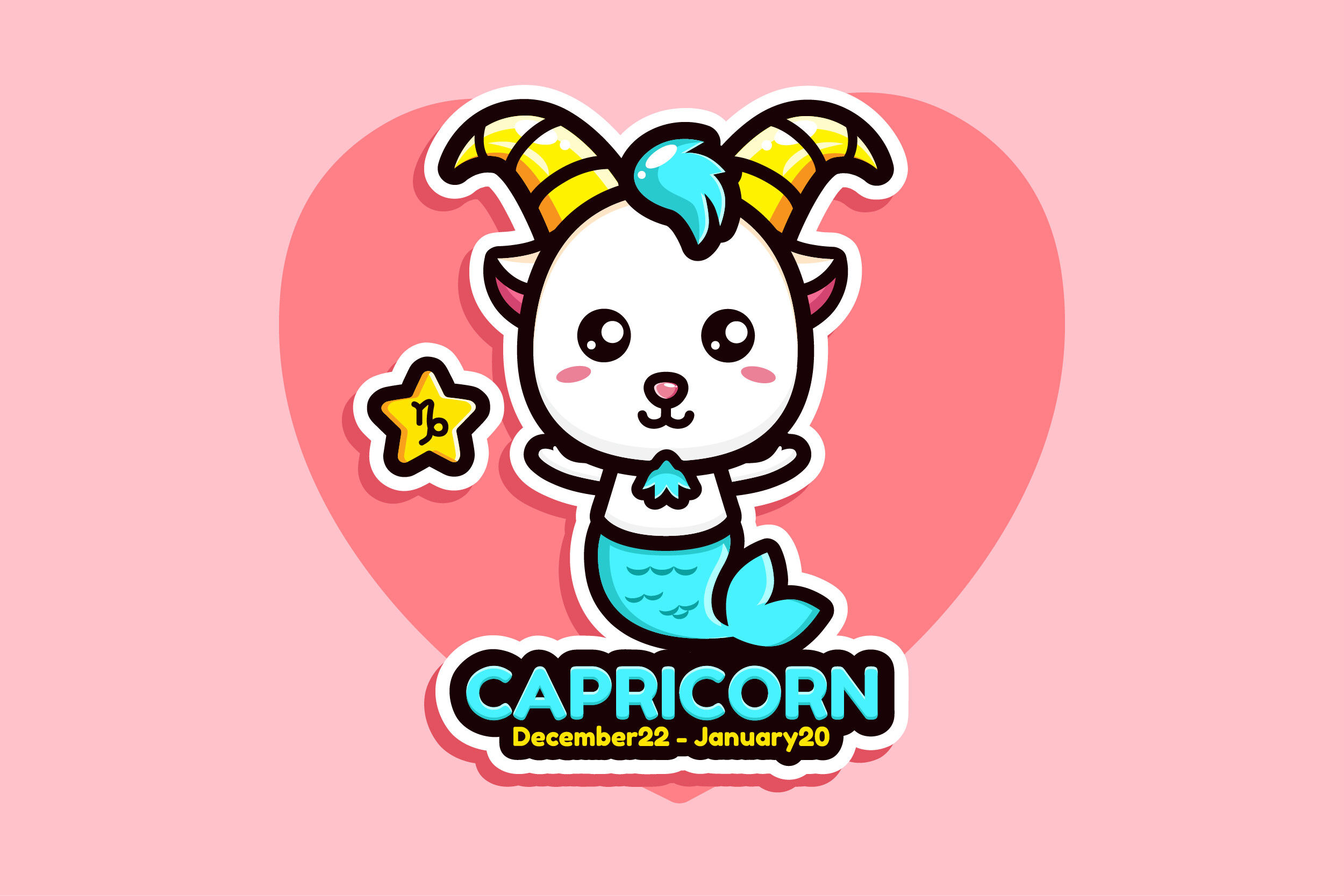 Cute capricorn zodiac