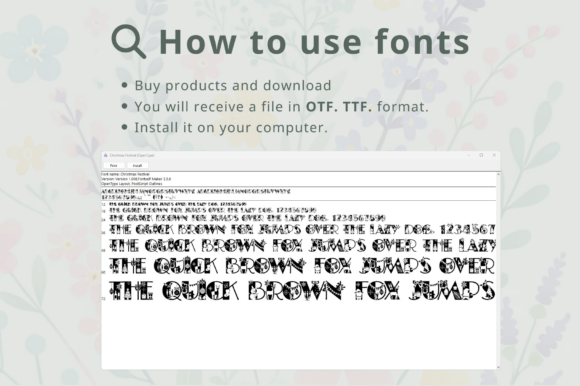 3d Spring Font - Preview 6