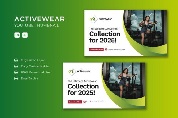Activewear - YouTube Thumbnail