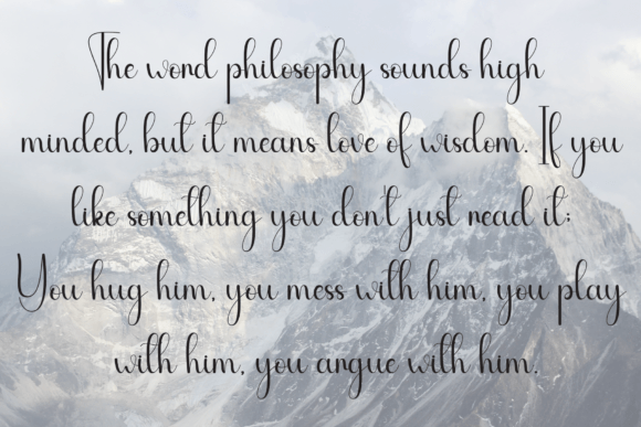 Anuttenty Font - Preview 5