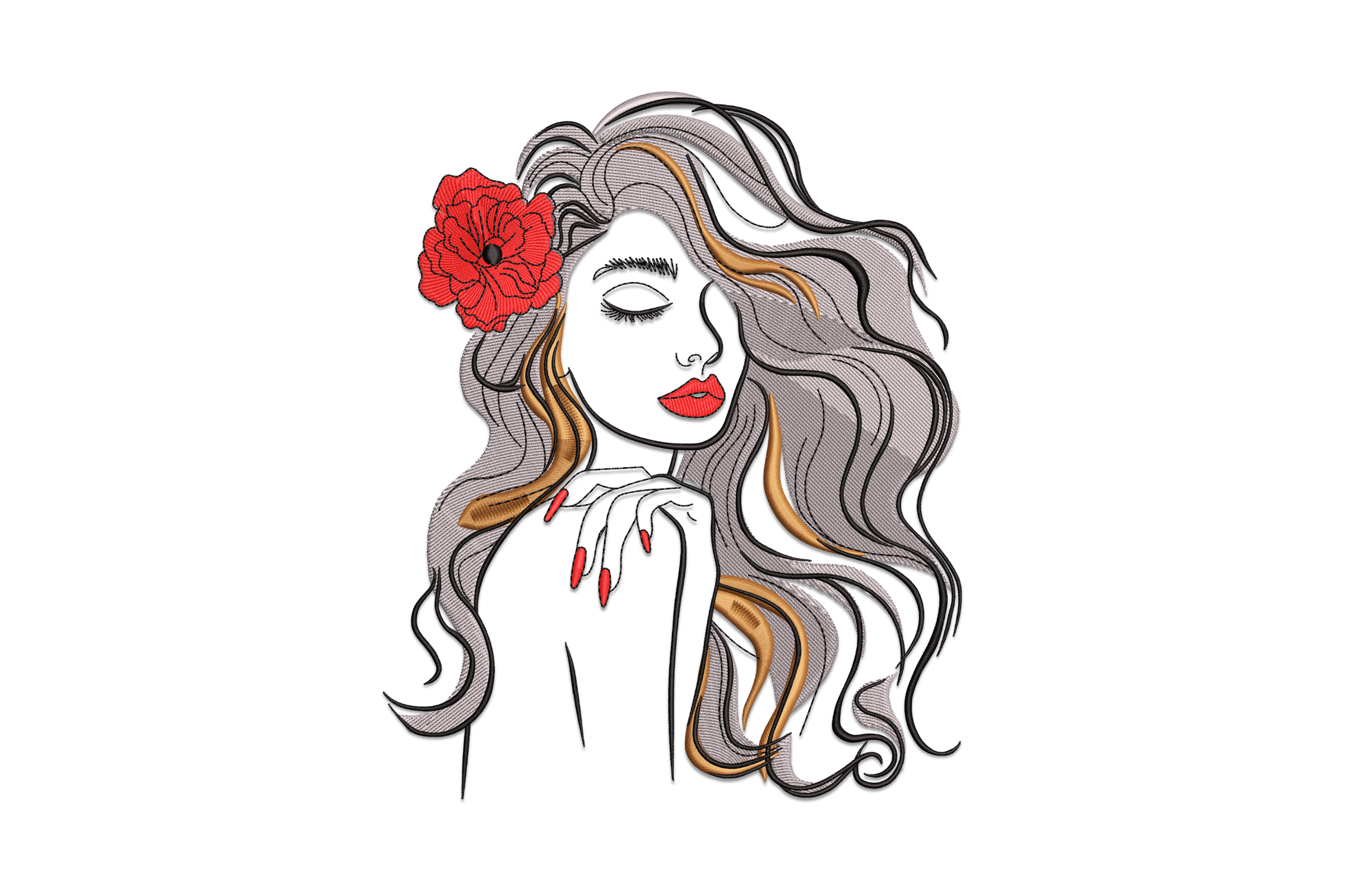Beautiful Woman · Creative Fabrica