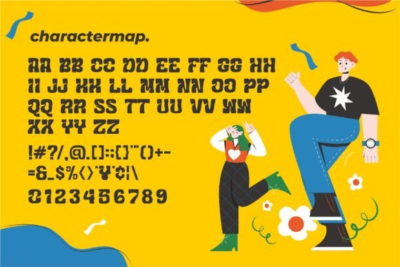 Berlin Mogras Font PNG with transparent background - Preview 4