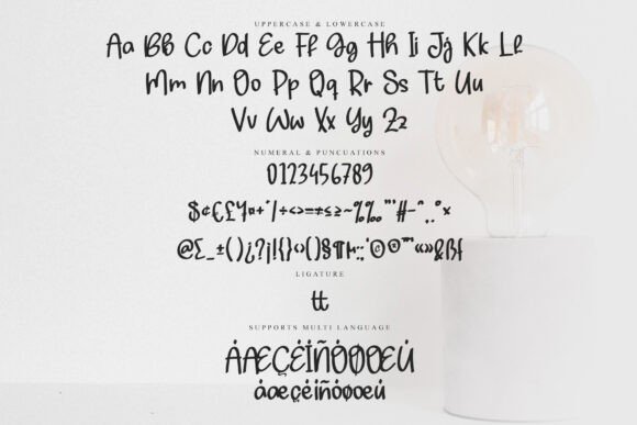 Black Writing Font - Preview 5
