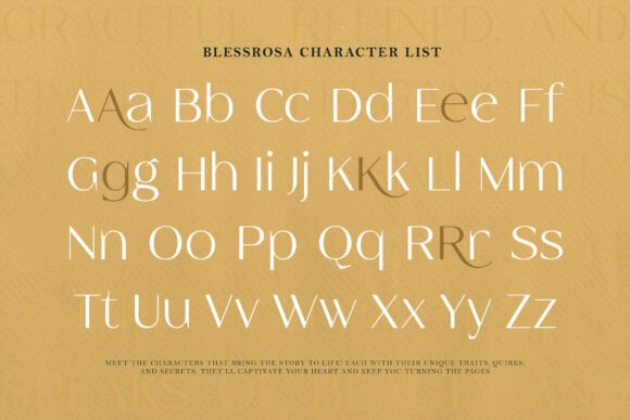 Blessrosa Font - Preview 2