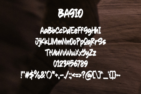 Brash Ware Font - Preview 1