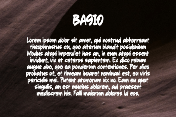 Brash Ware Font - Preview 2