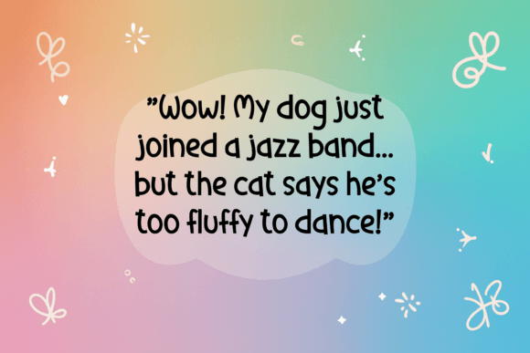Bubble Blast Font - Preview 1