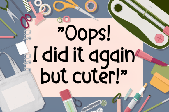 Bubble Blast Font - Preview 3