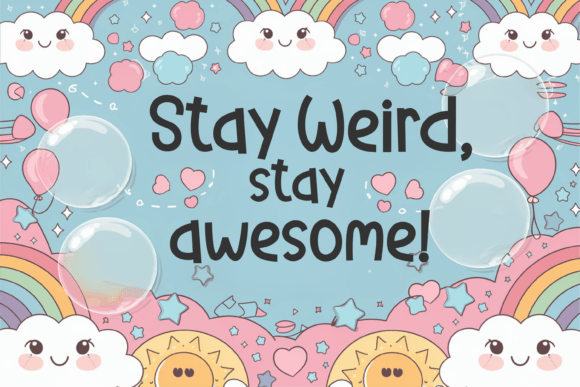 Bubble Blast Font - Preview 5