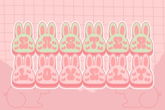 Bunny Ears Font - Preview 1
