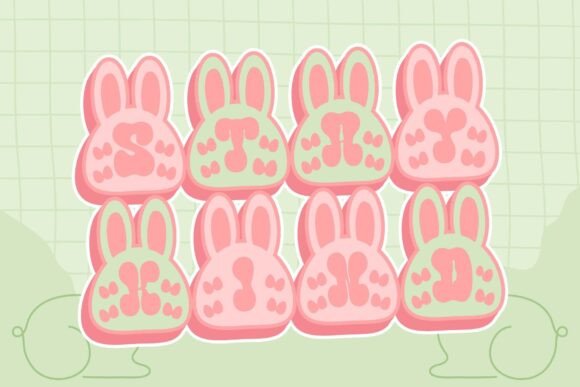 Bunny Ears Font - Preview 2