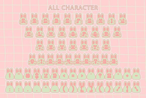 Bunny Ears Font - Preview 5