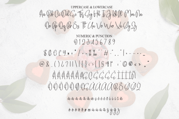 Chocolate Valentine Font - Preview 6
