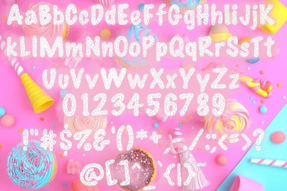 Confetti Sprinkles Font - Preview 1